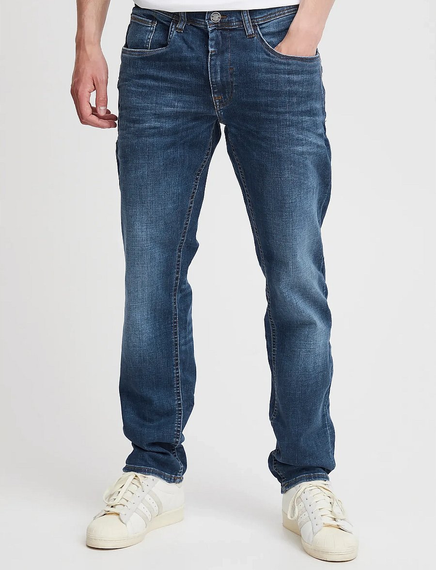 Blend - BHTWISTER2391 SLIMFIT MULTIF. - kitsad teksad - denim middle blue - 3