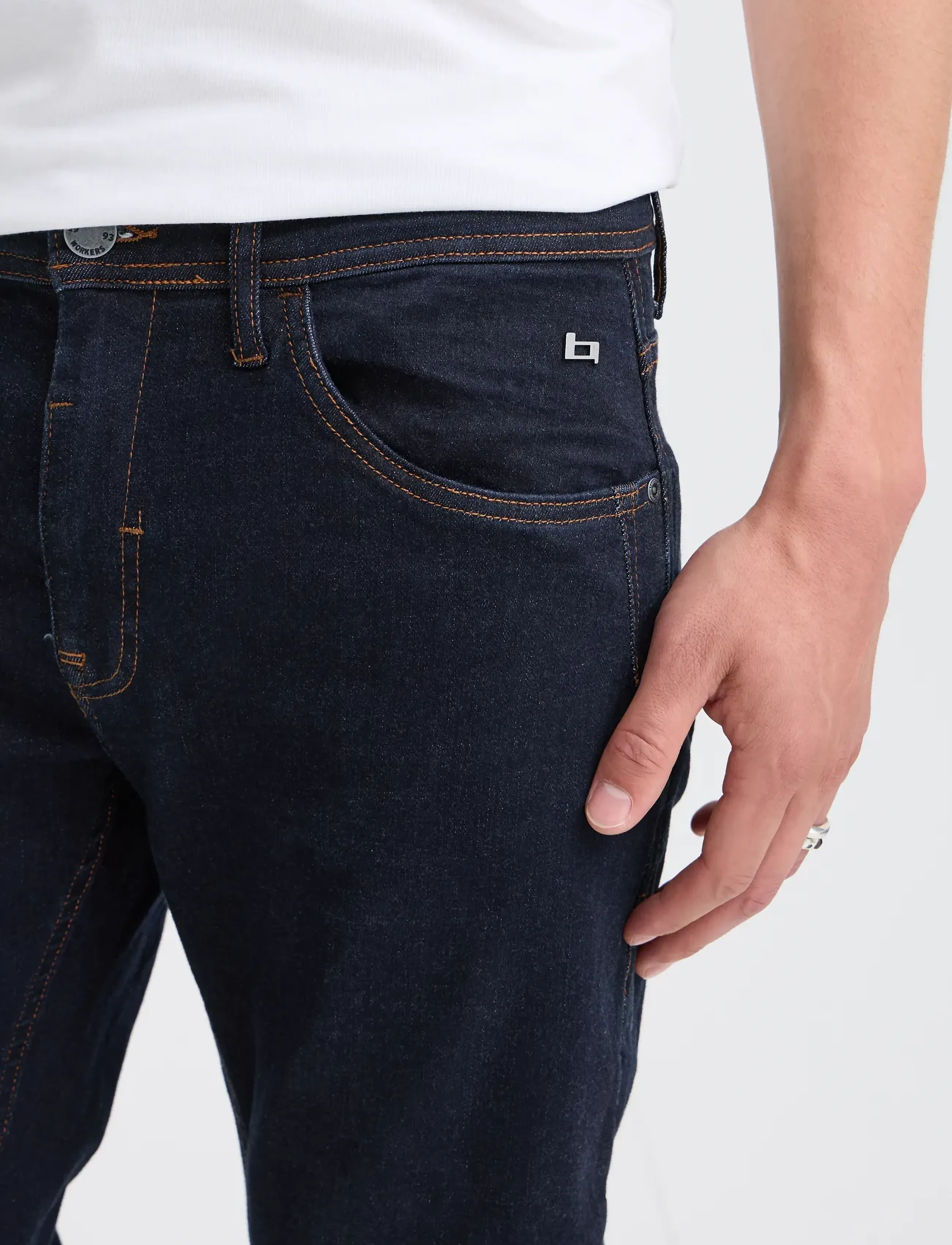 Blend - BHTWISTER2391 SLIMFIT MULTIF. - slim jeans - denim unwashed blue - 5