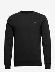 BHDOWNTON Crew neck sweatshirt - BLACK