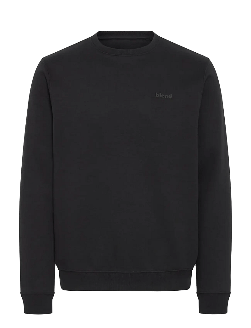 Blend - BHDOWNTON CREW NECK SWEAT NOOS - kollektioner - black - 1