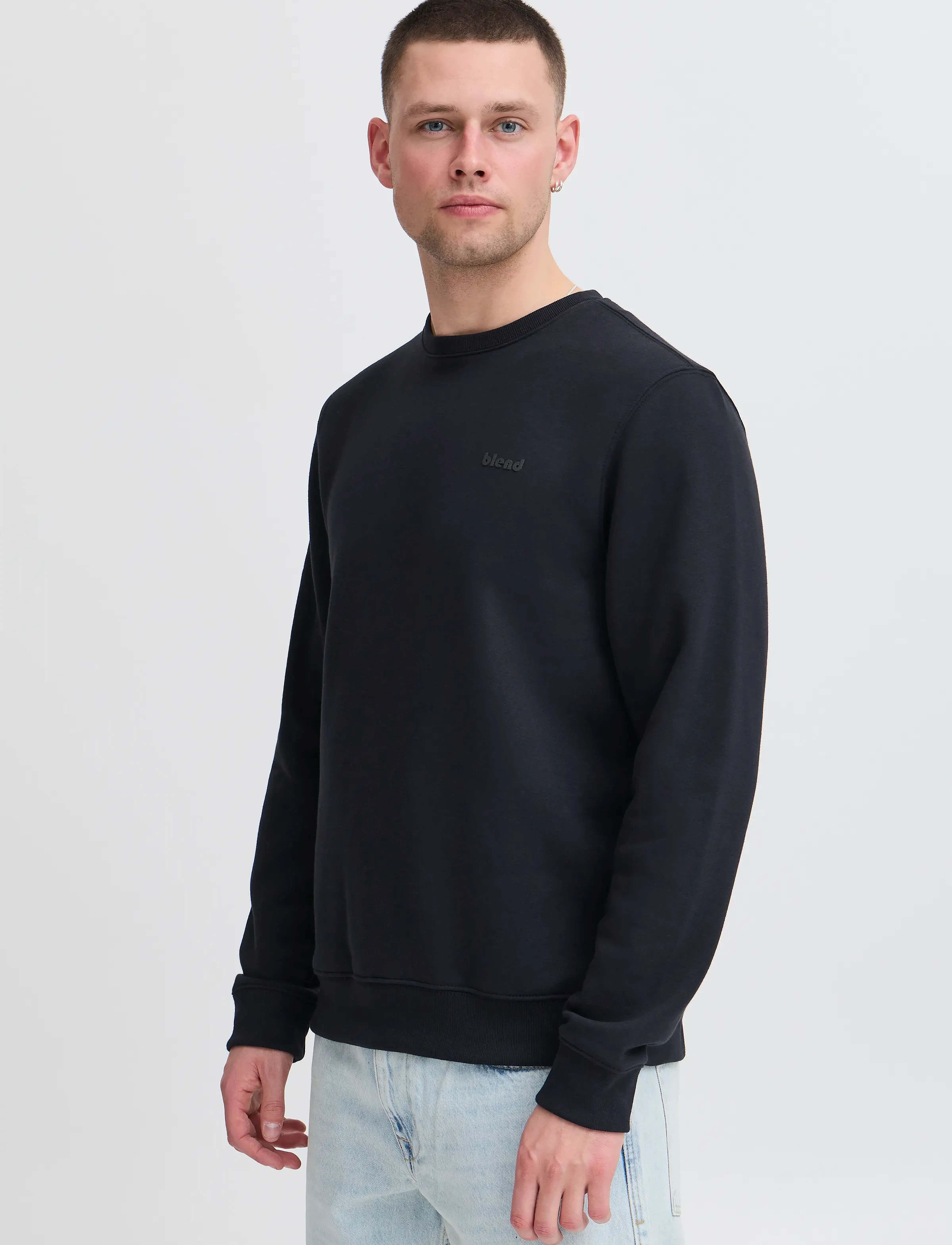 Blend - BHDOWNTON CREWNECK - collections - black - 4