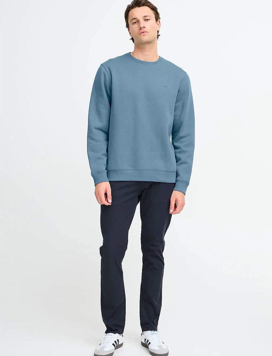 Blend - BHDOWNTON CREWNECK - dressipluusid - bluestone - 0
