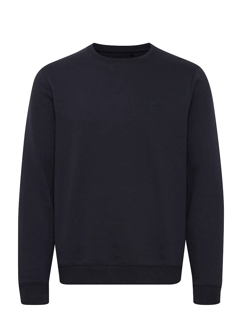 Blend - BHDOWNTON CREW NECK SWEAT NOOS - collections - dark navy - 1