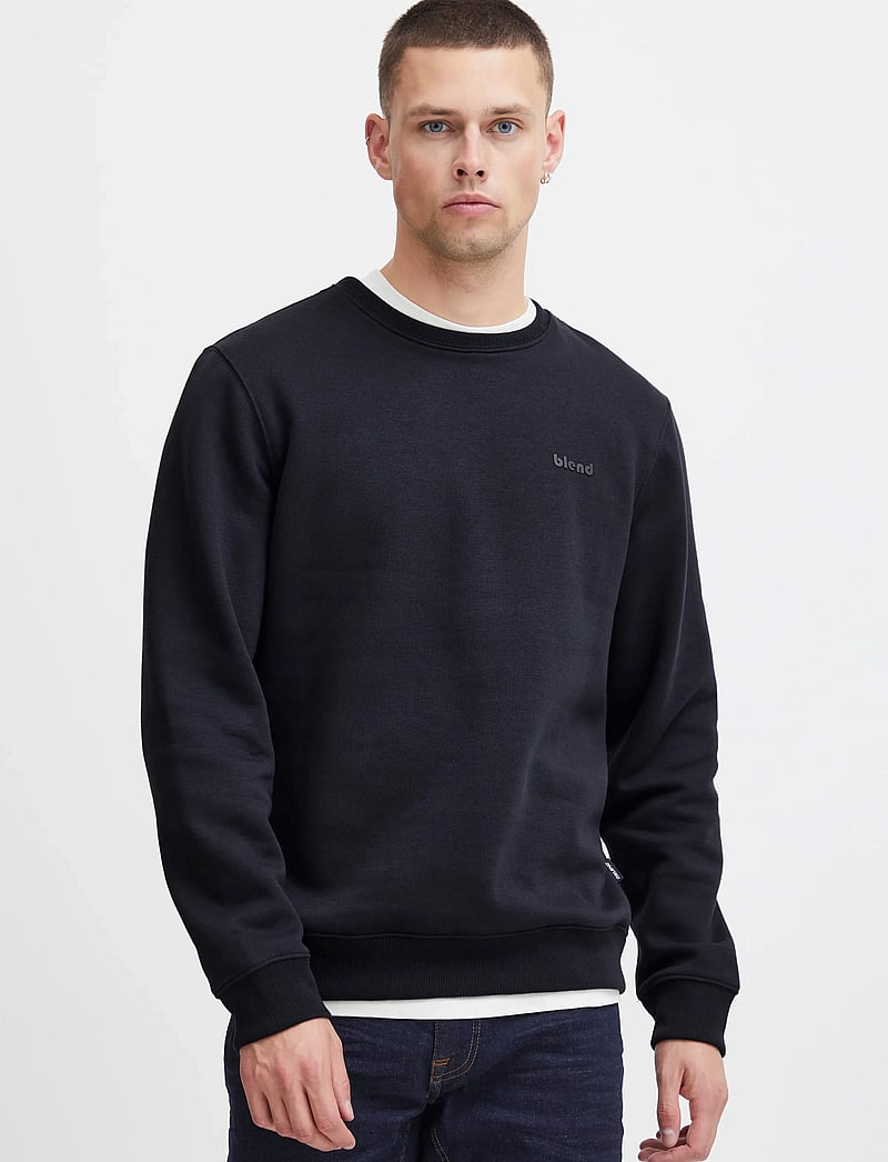 Blend - BHDOWNTON CREWNECK - kollektsioonid - dark navy - 5