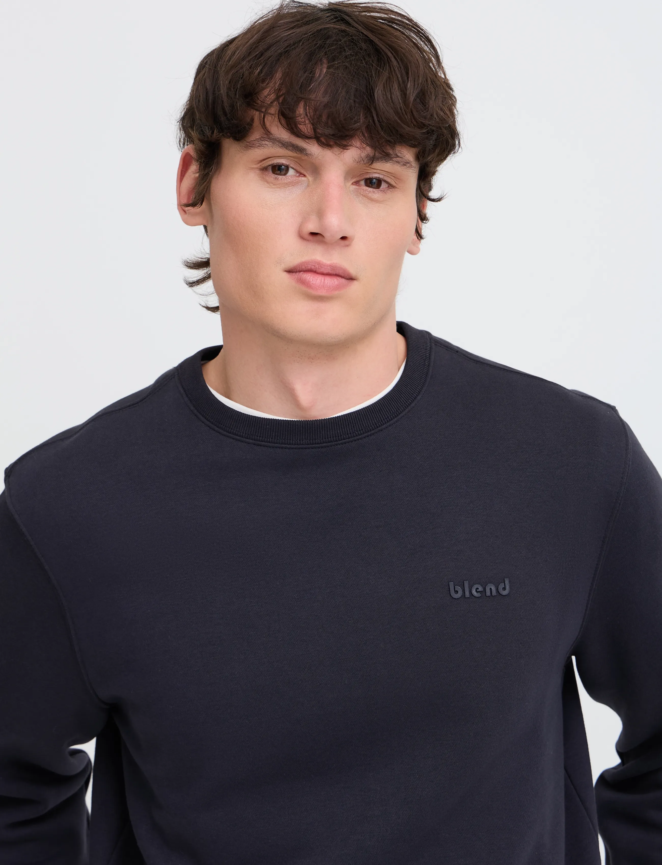 BLEND Bhdownton Crewneck sweatshirts herr – bild 4