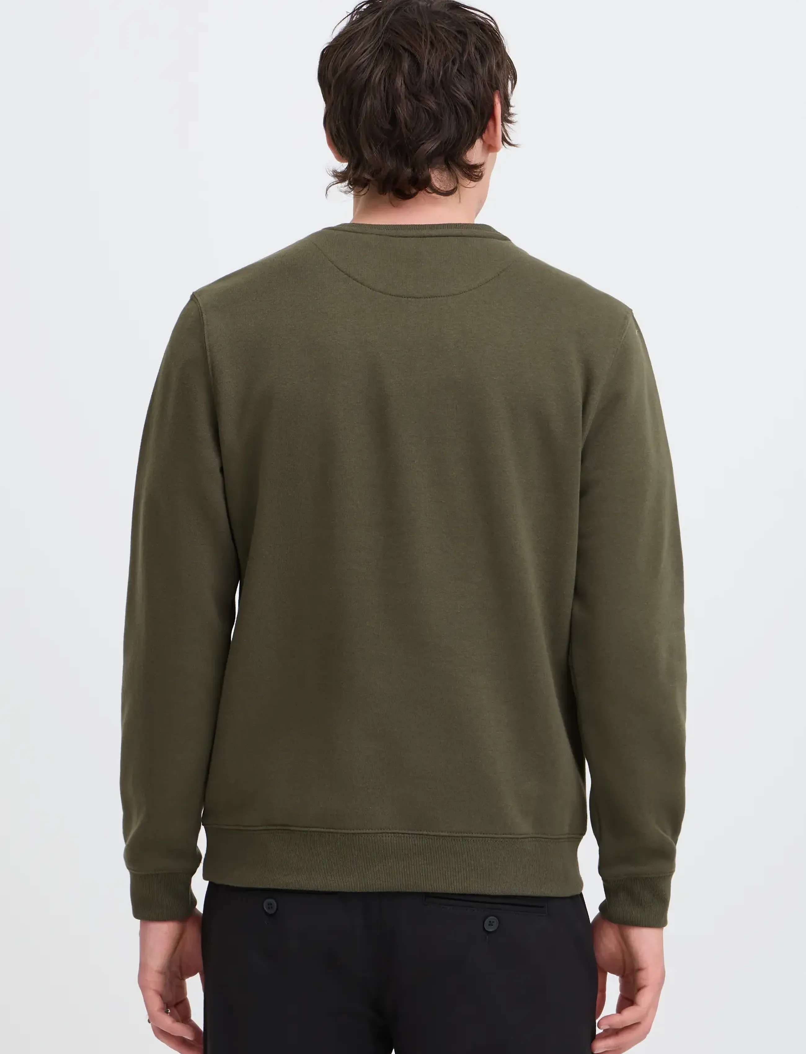 Blend - BHDOWNTON CREWNECK - collections - forest night - 3