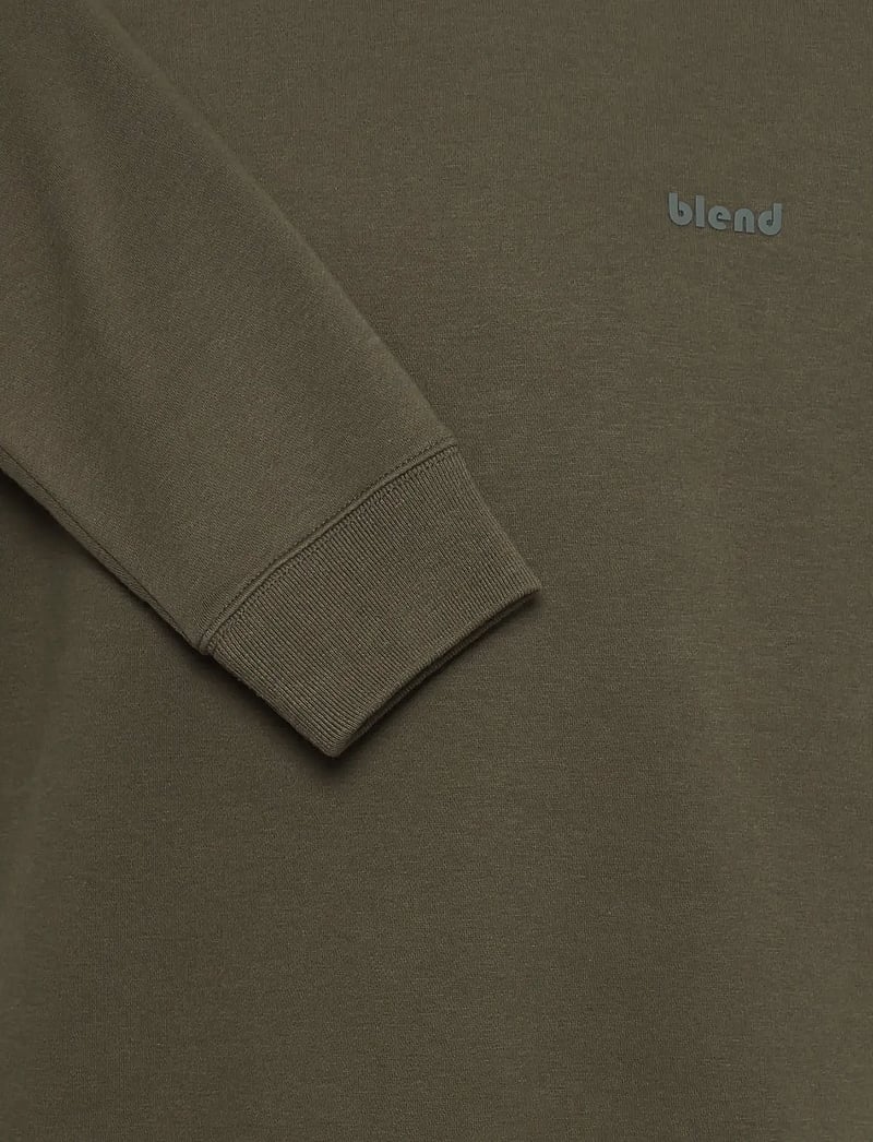 Blend - BHDOWNTON CREW NECK SWEAT NOOS - kollektioner - forest night - 3