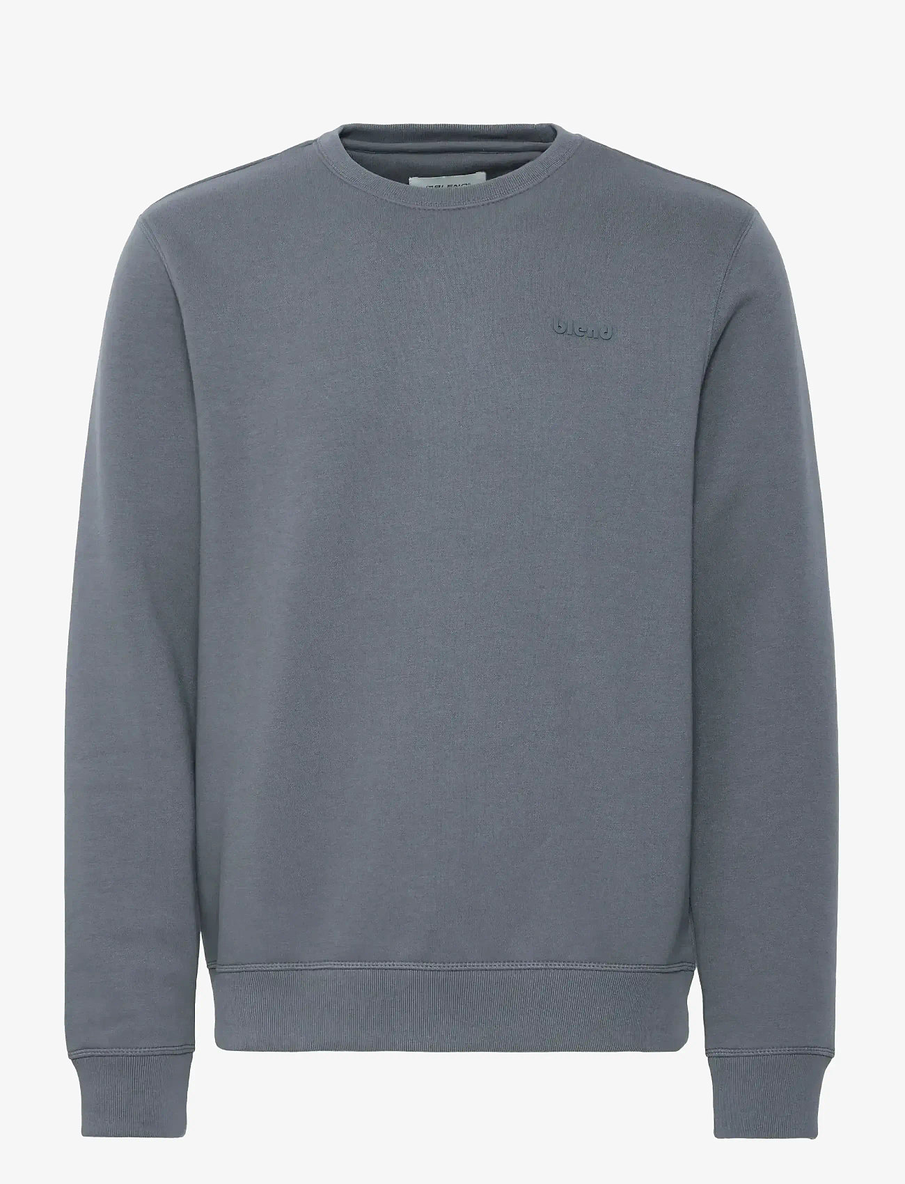 Blend - BHDOWNTON CREW NECK SWEAT NOOS - kollektioner - iron gate - 1