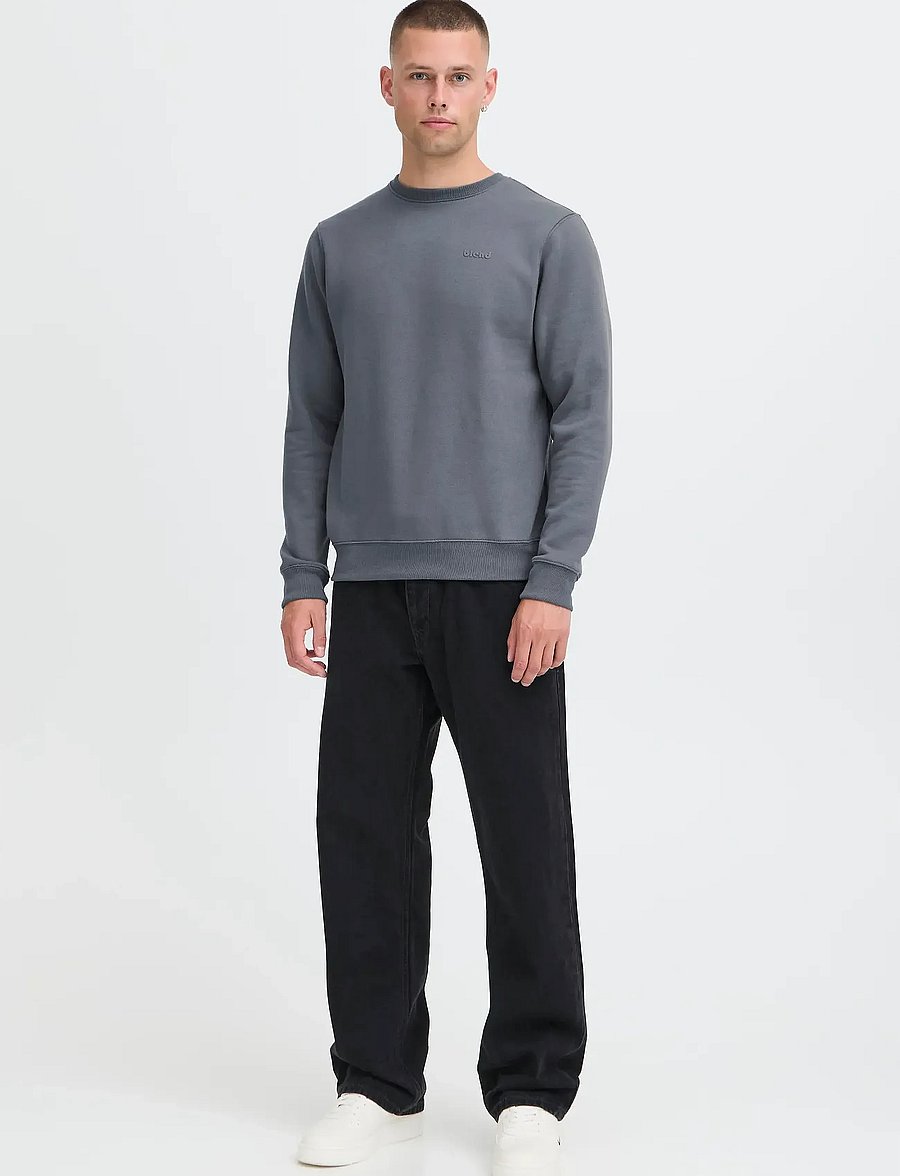 Blend - BHDOWNTON CREWNECK - kollektionen - iron gate - 0