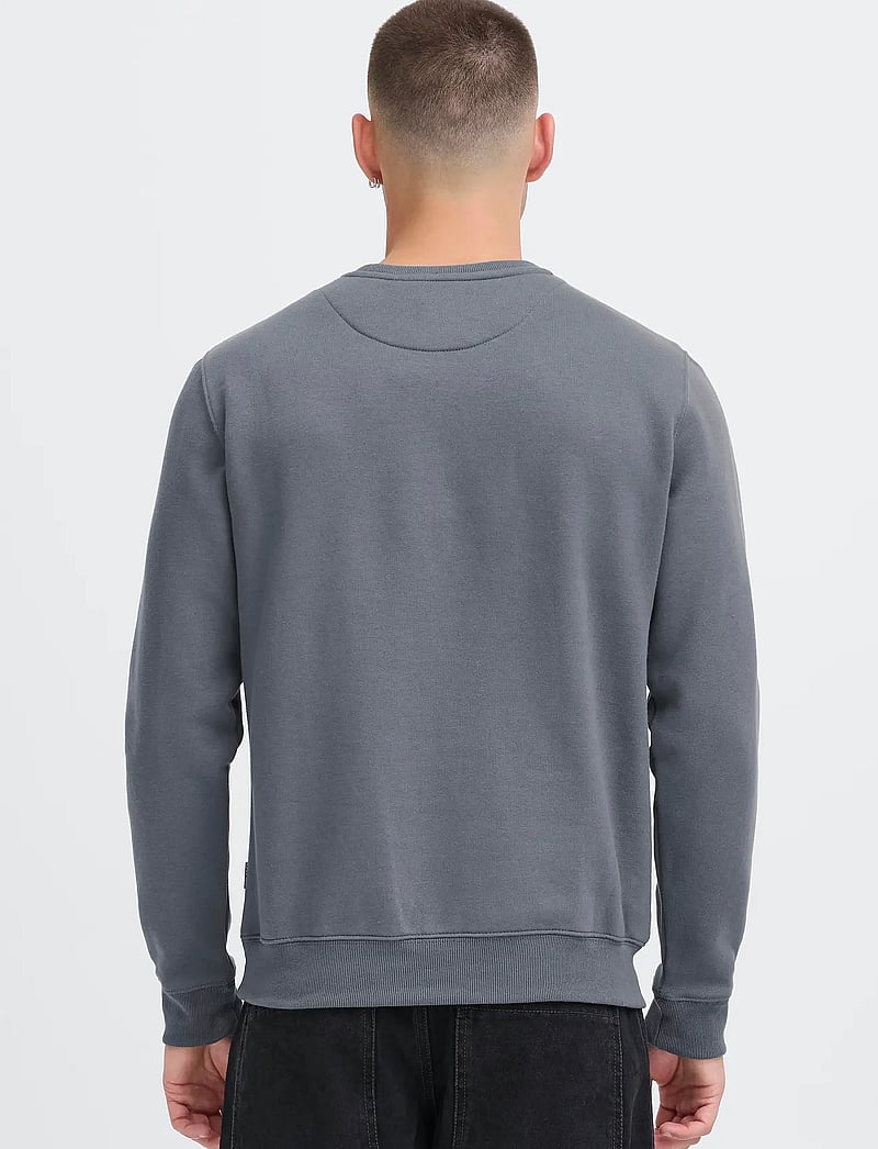 Blend - BHDOWNTON CREW NECK SWEAT NOOS - kollektioner - iron gate - 4