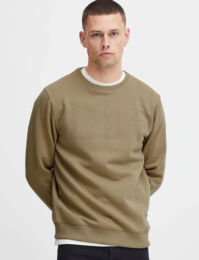 Blend - BHDOWNTON CREWNECK - kollektioner - lead gray - 4