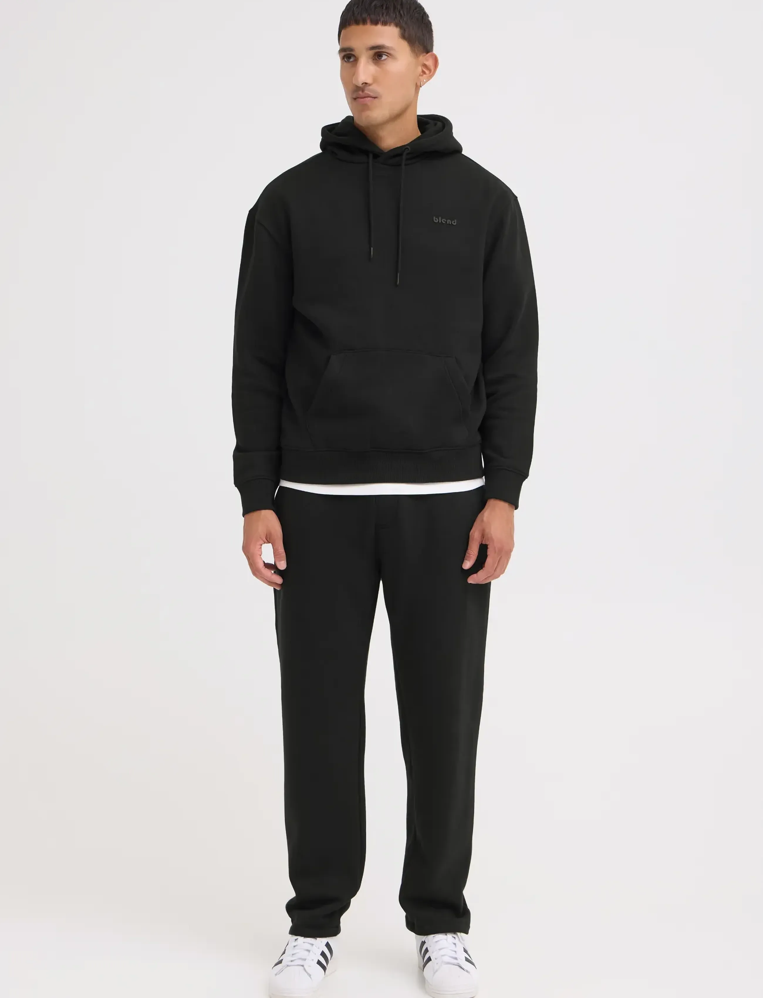 Blend BHDOWNTON HOOD SWEAT - Sweatshirts & Hoodies - BLACK / black