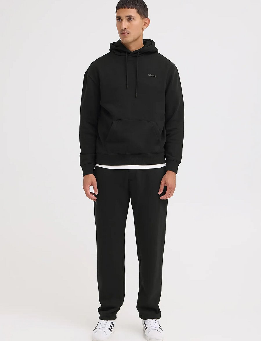 Blend - BHDOWNTON HOOD SWEAT - kapuzenpullover - black - 0