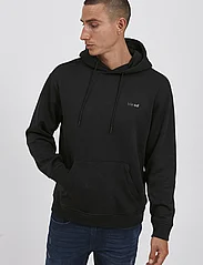Blend - BHDOWNTON Hood sweatshirt - lowest prices - black - 4
