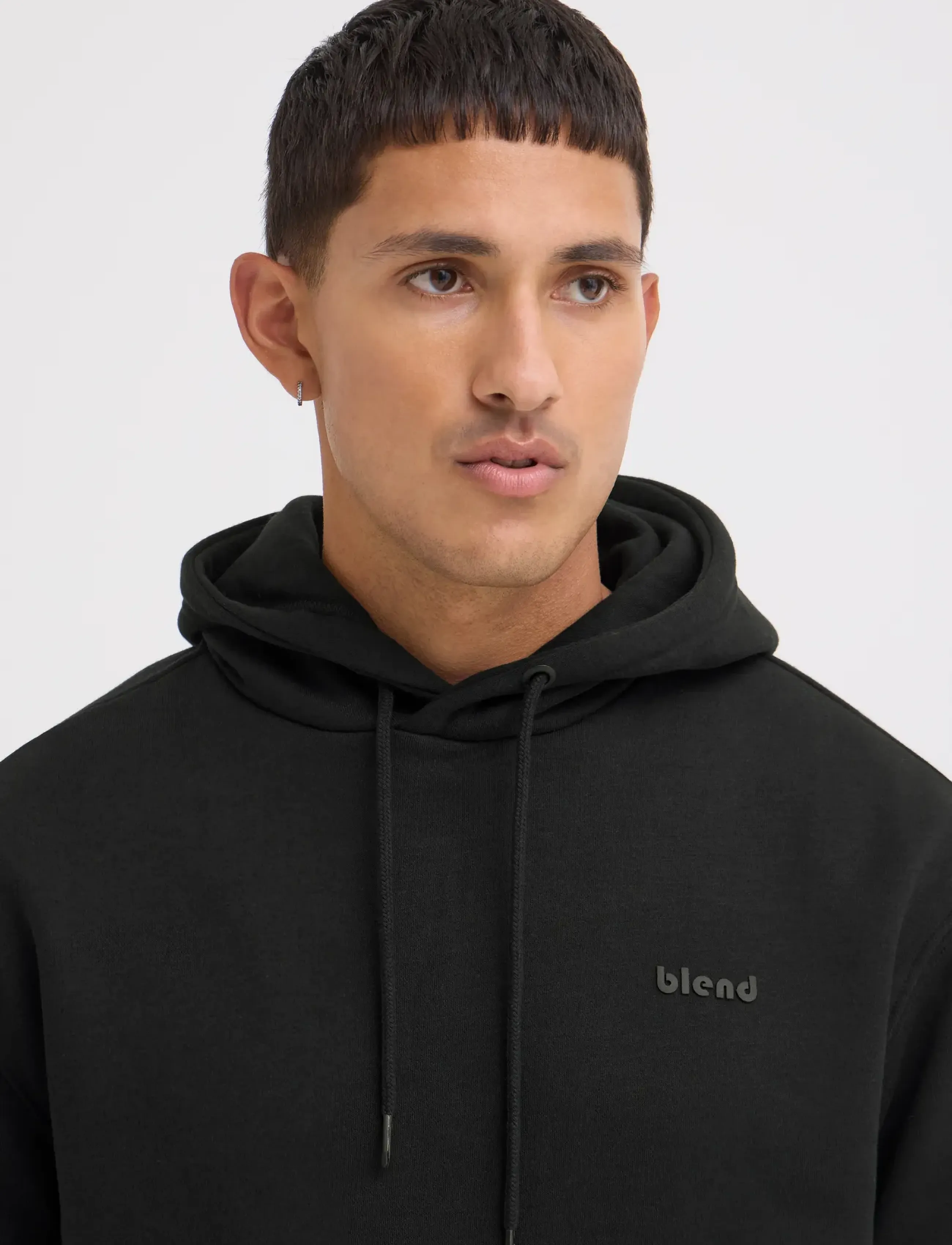 Blend - BHDOWNTON HOOD SWEAT - kapuzenpullover - black - 4