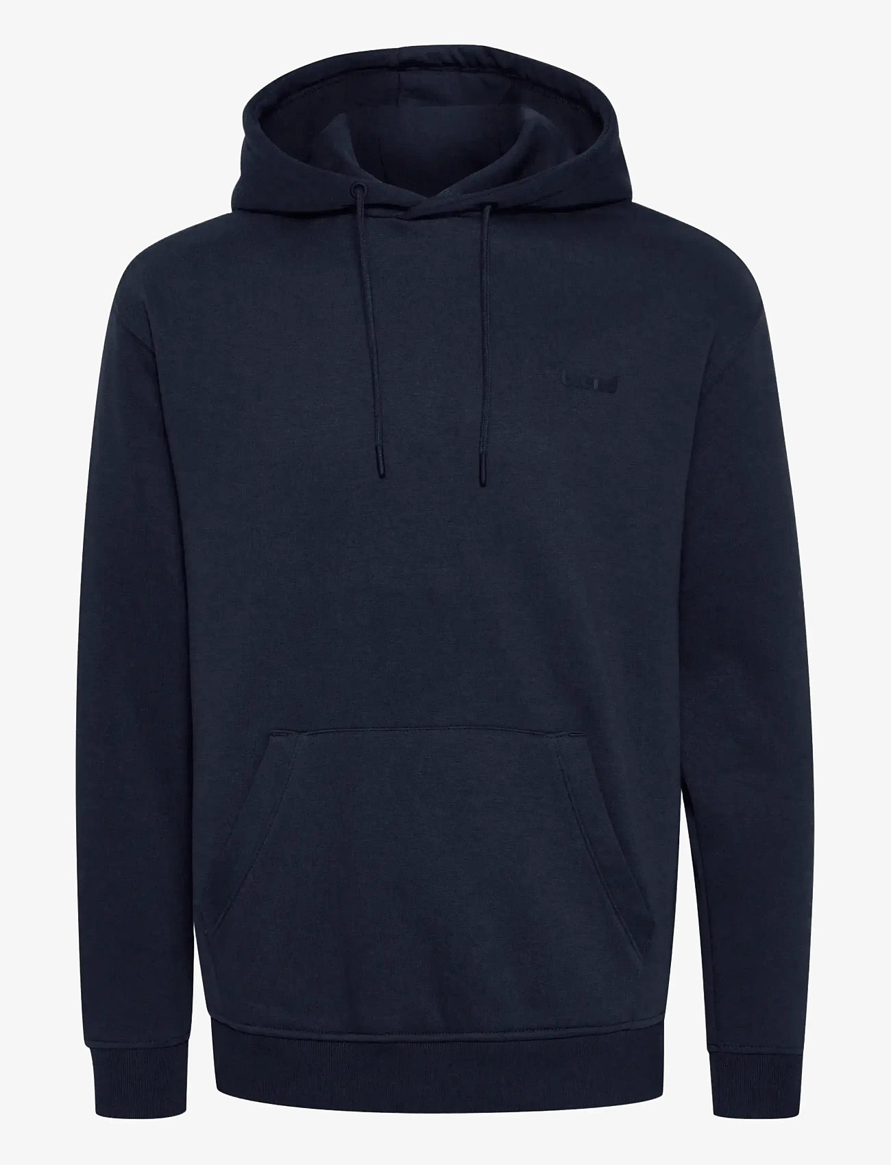 Blend - BHDOWNTON HOOD SWEAT - hoodies - dark navy - 1