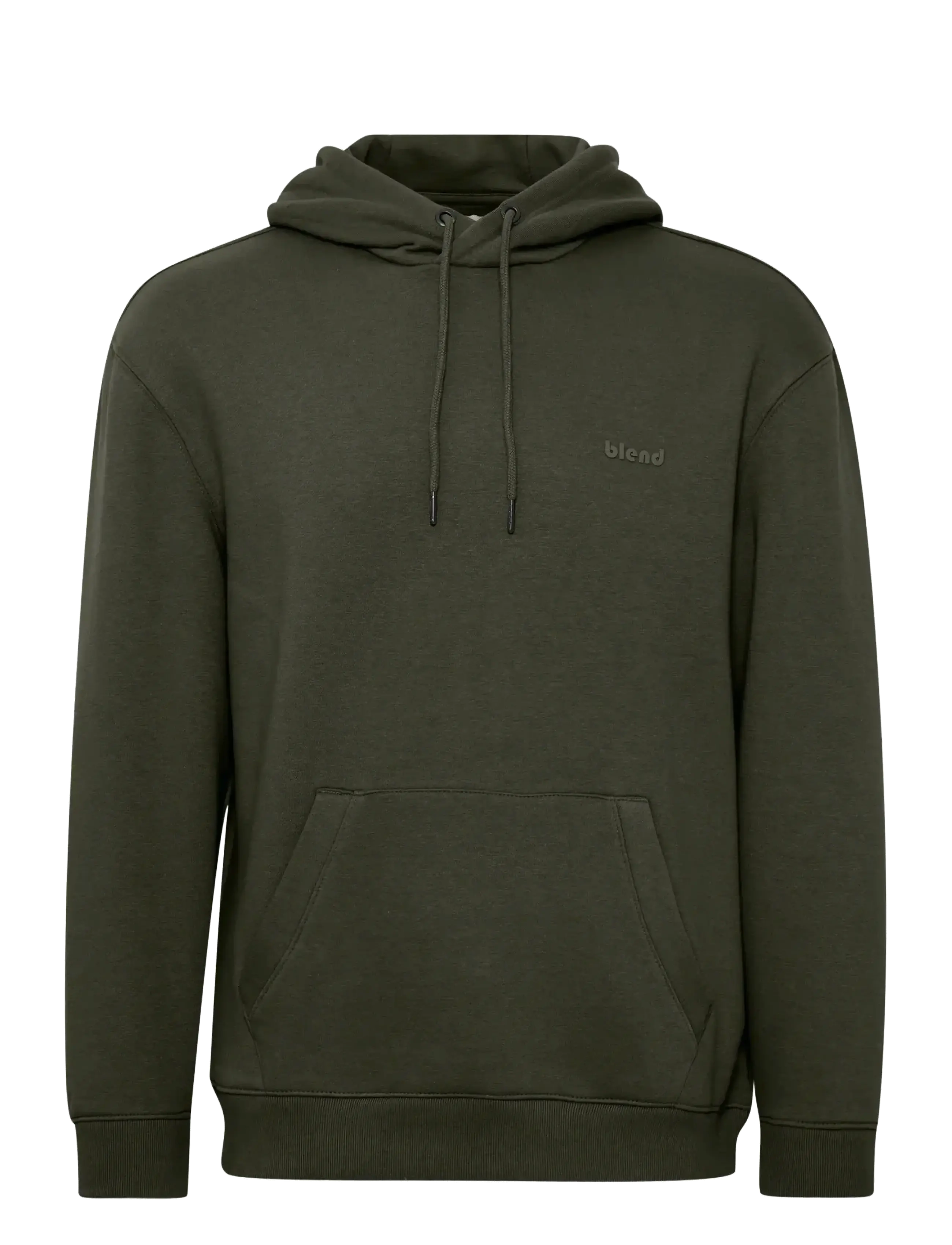 Blend BHDOWNTON HOOD SWEAT - Dressipluusid - FOREST NIGHT / khaki/green