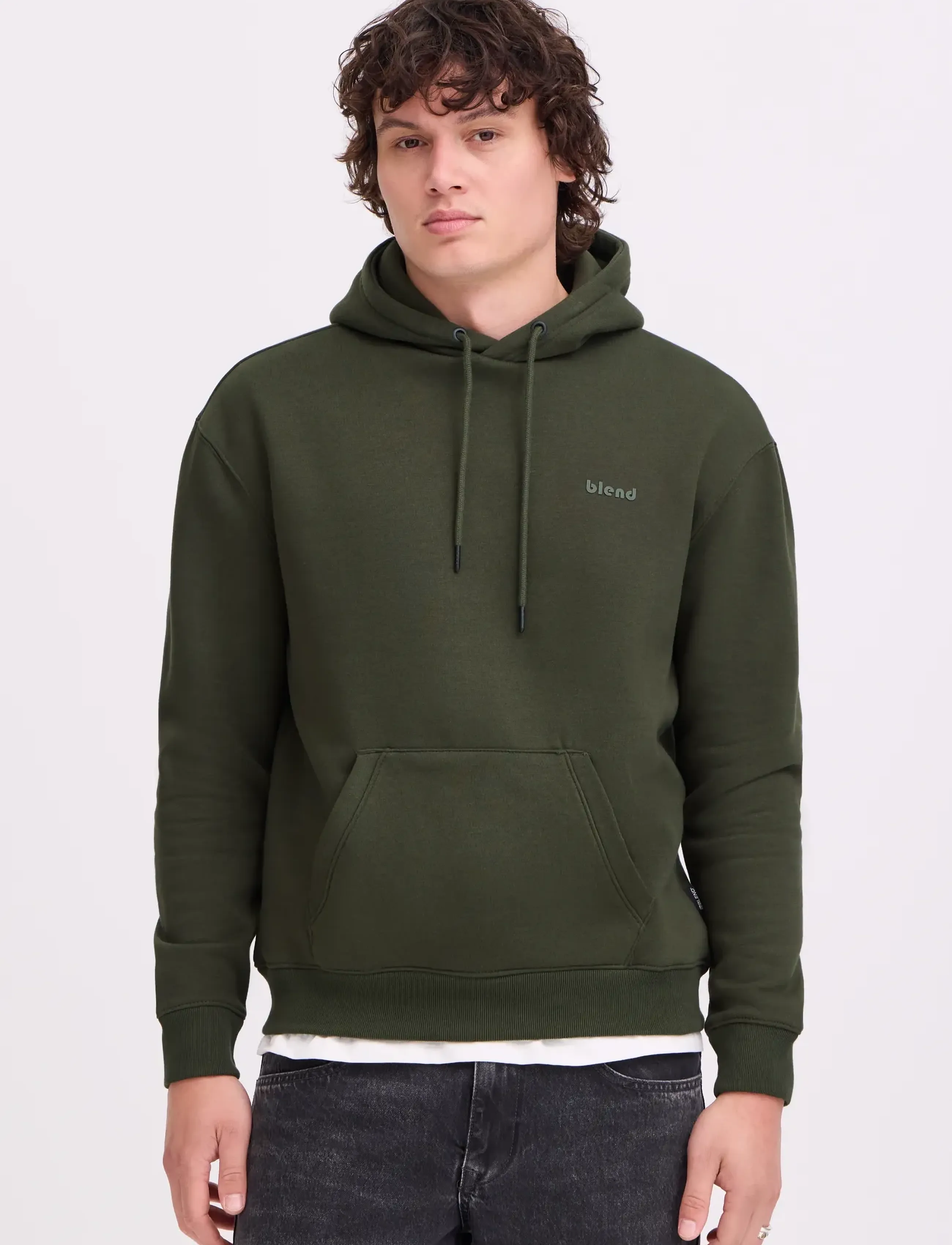Blend - BHDOWNTON HOOD SWEAT - hoodies - forest night - 3