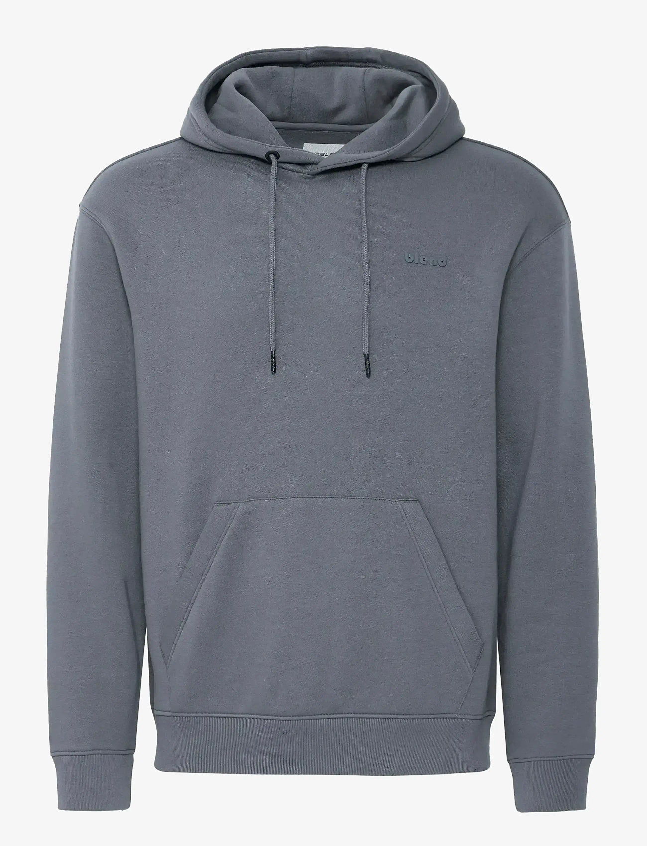 Blend - BHDOWNTON HOOD SWEAT - hoodies - iron gate - 1
