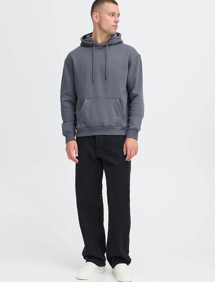 Blend - BHDOWNTON HOOD SWEAT - kapuutsiga pusad - iron gate - 0