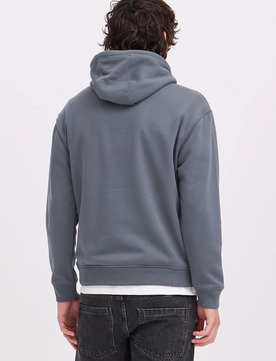 Blend - BHDOWNTON HOOD SWEAT - hoodies - iron gate - 3