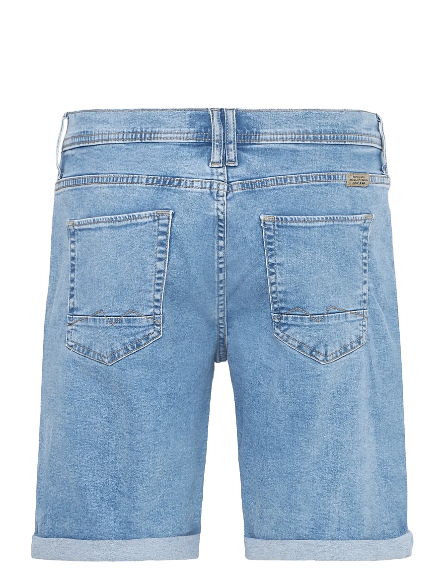 Blend - BHTWISTER 3326 S/REG NOOS - jeans shorts - denim unwashed light blue - 2