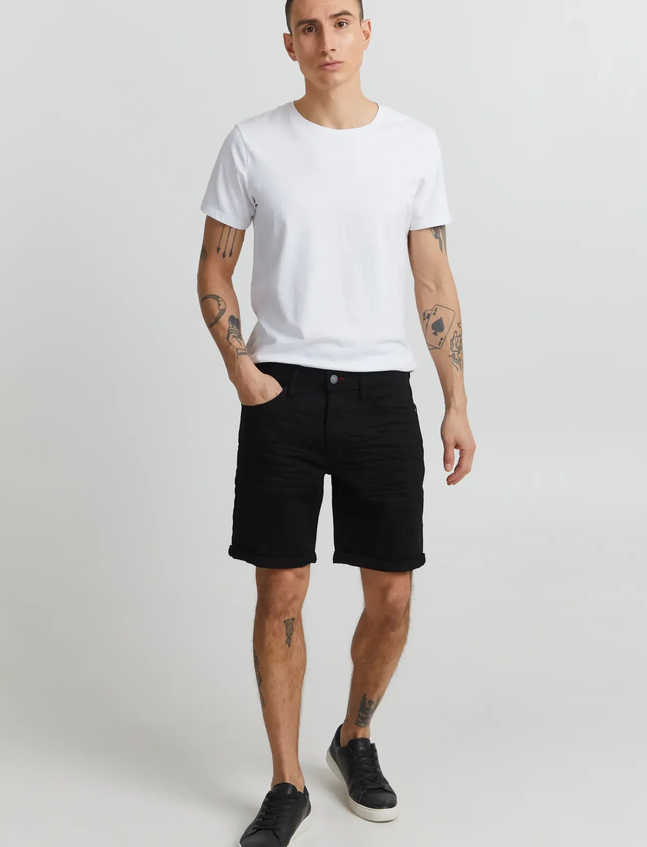 Blend BHTWISTER 3326 S/REG NOOS - Kleding - DENIM BLACK / black