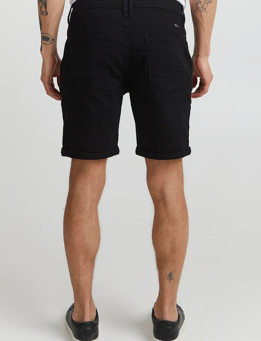 Blend - BHTWISTER 3326 S/REG NOOS - jeans shorts - denim black - 3