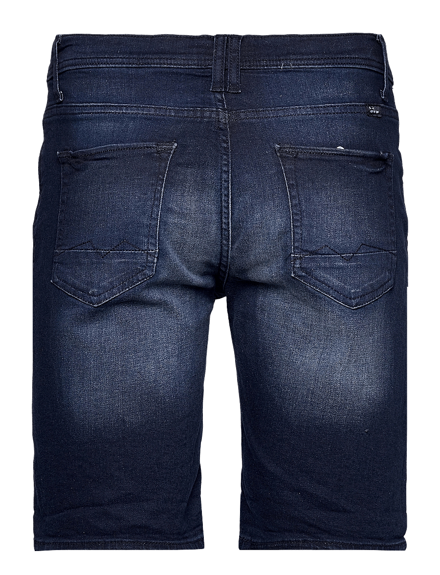 Blend - BHTWISTER 3326 S/REG NOOS - short en jean - denim dark blue - 2