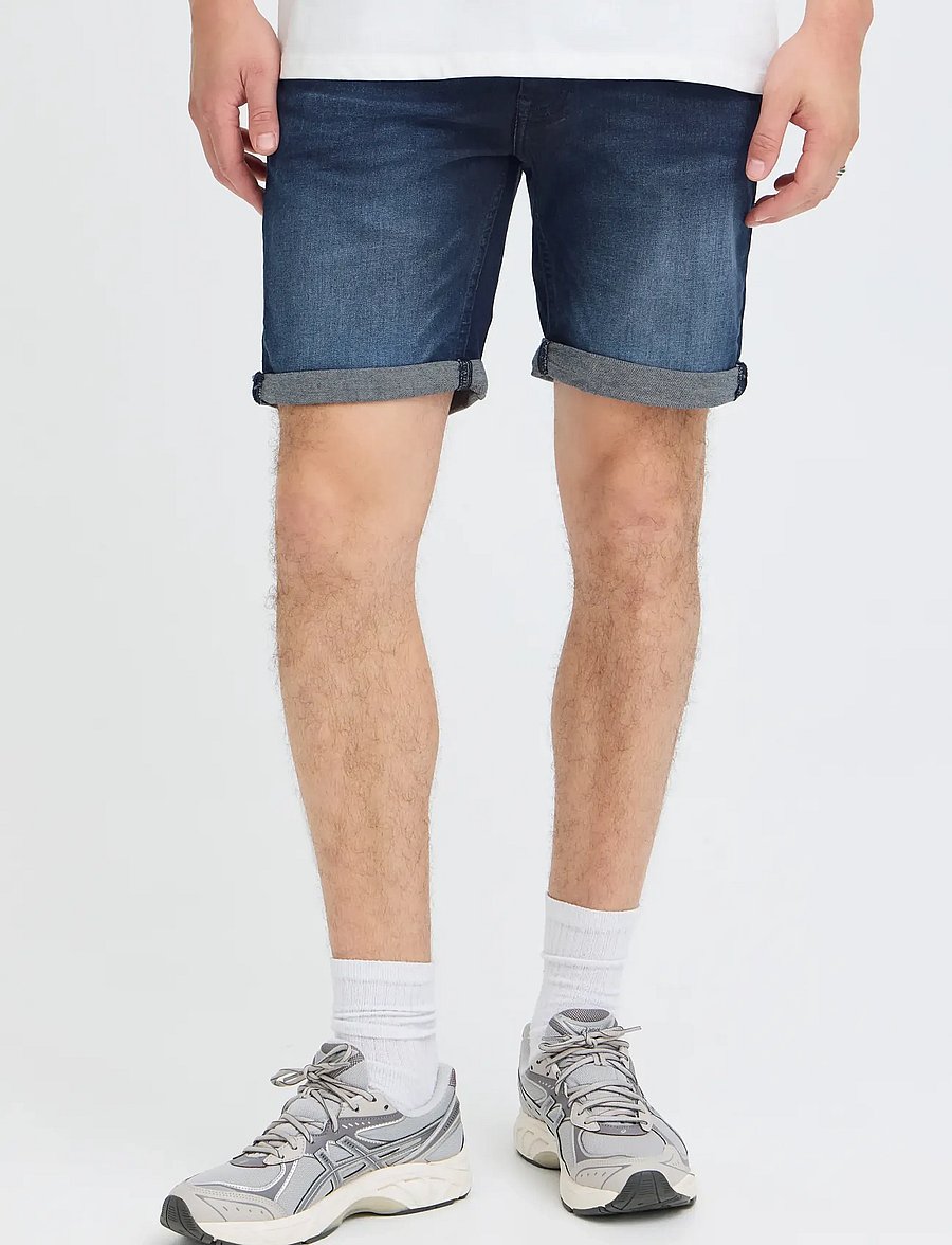 Blend - BHTWISTER 3326 S/REG NOOS - jeansshorts - denim dark blue - 5