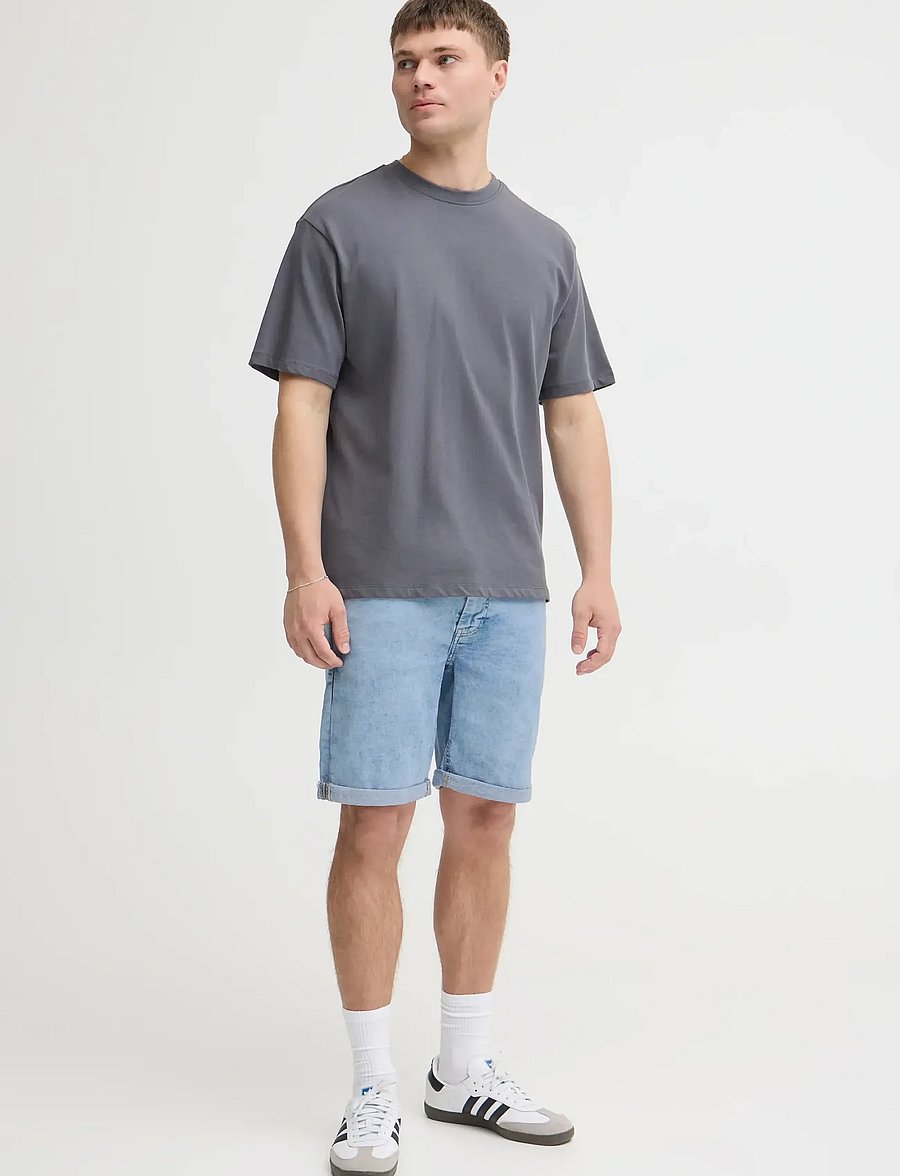 Blend - BHTWISTER 3326 S/REG NOOS - jeansshorts - denim lightblue-26 - 5