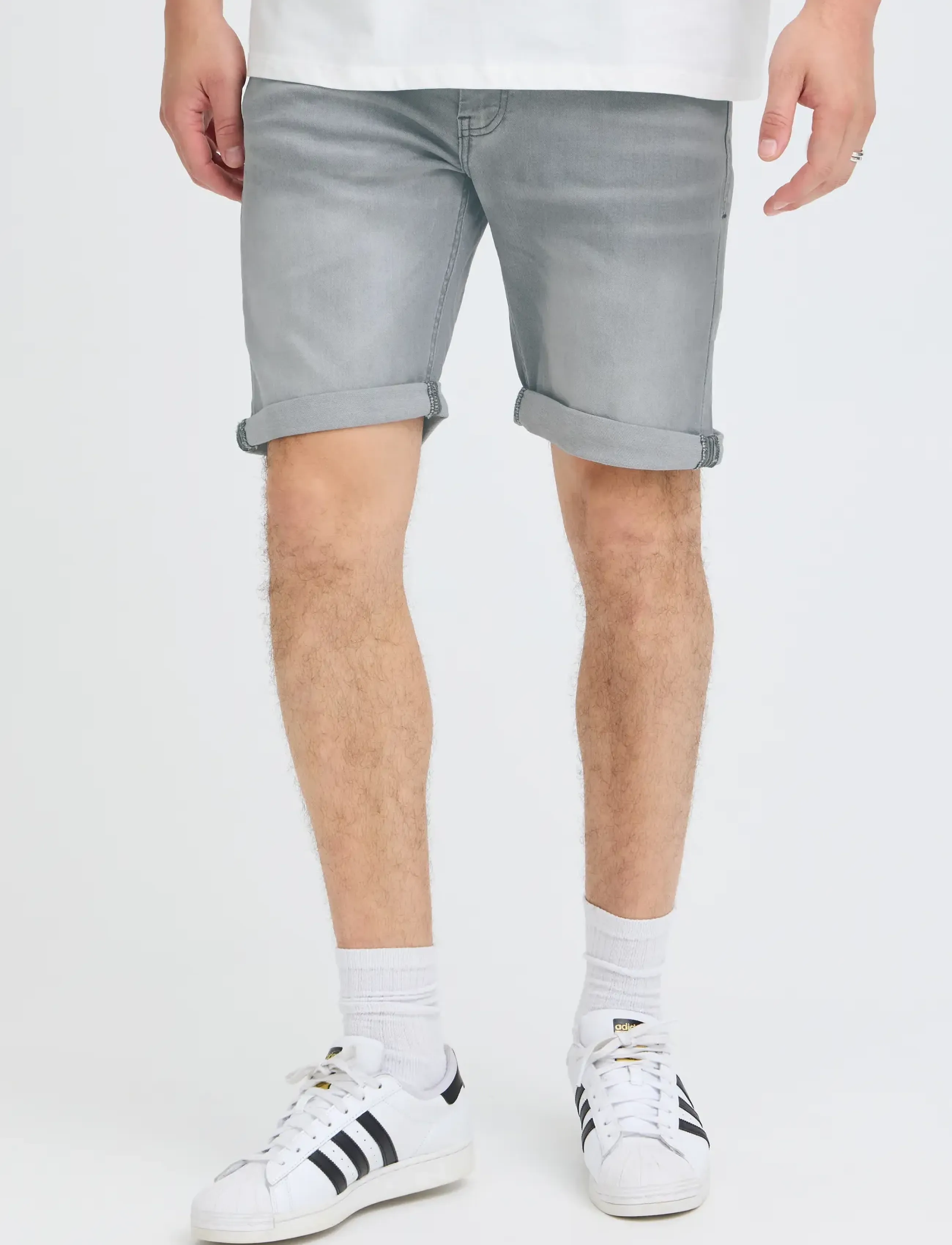 Blend - BHTWISTER 3326 S/REG NOOS - denim shorts - denim lightgrey-23 - 5