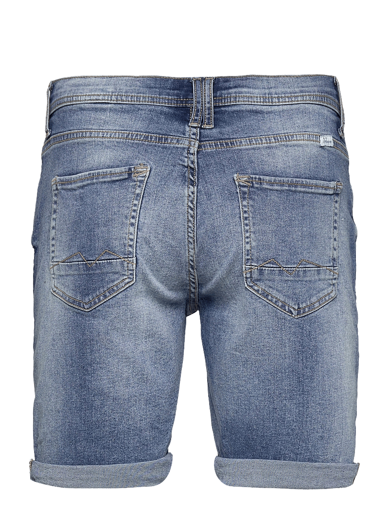 Blend - BHTWISTER 3326 S/REG NOOS - jeans shorts - denim middle blue - 2