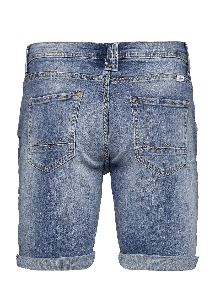 Blend - BHTWISTER 3326 S/REG NOOS - jeans shorts - denim middle blue - 2