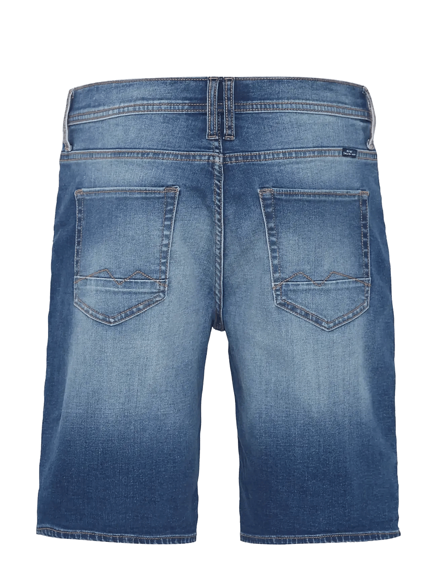Blend - BHTWISTER 3326 S/REG NOOS - jeans shorts - denim middle blue - 2