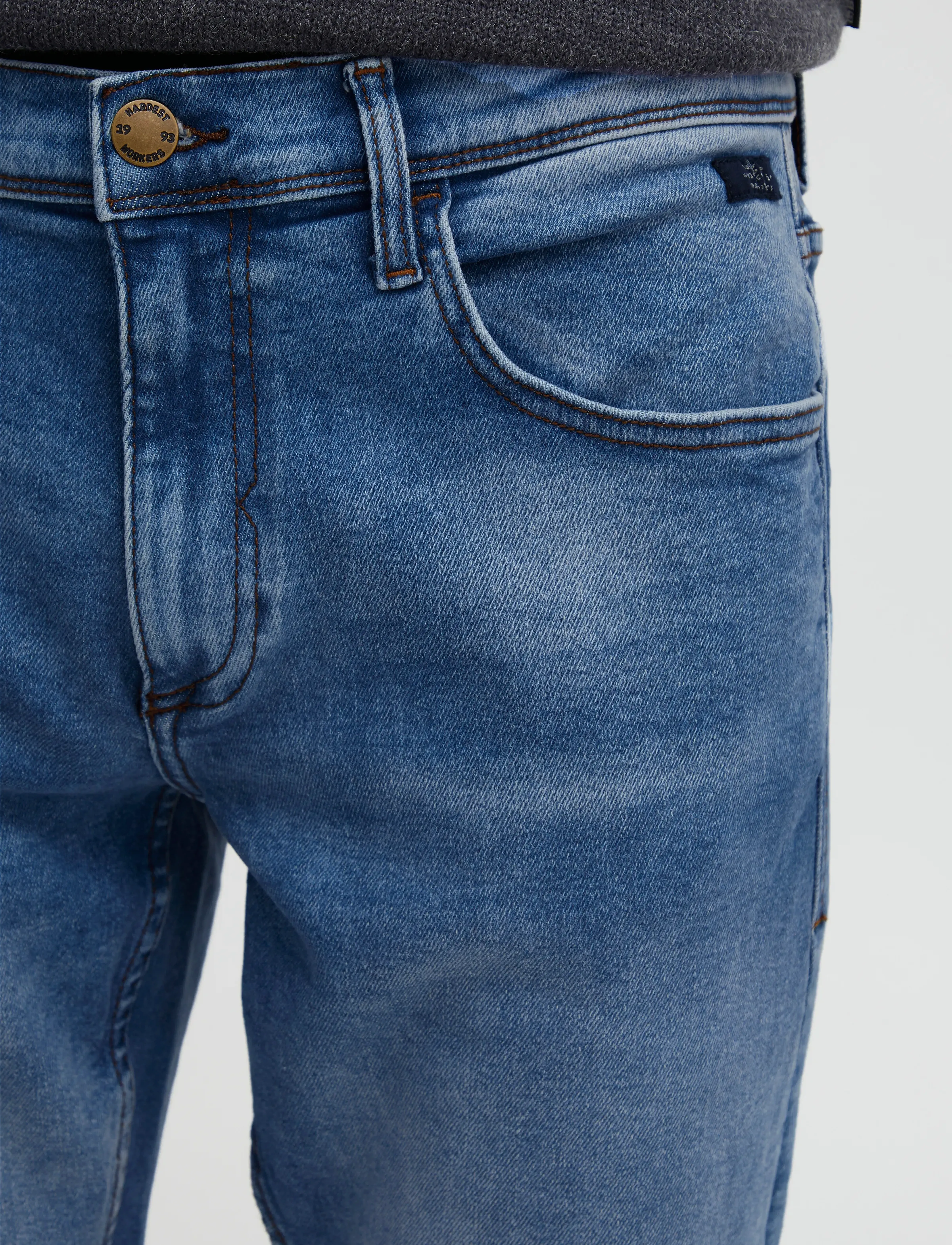 Blend - Blizzard fit Multiflex - hosen & jeans - denim middle blue - 5