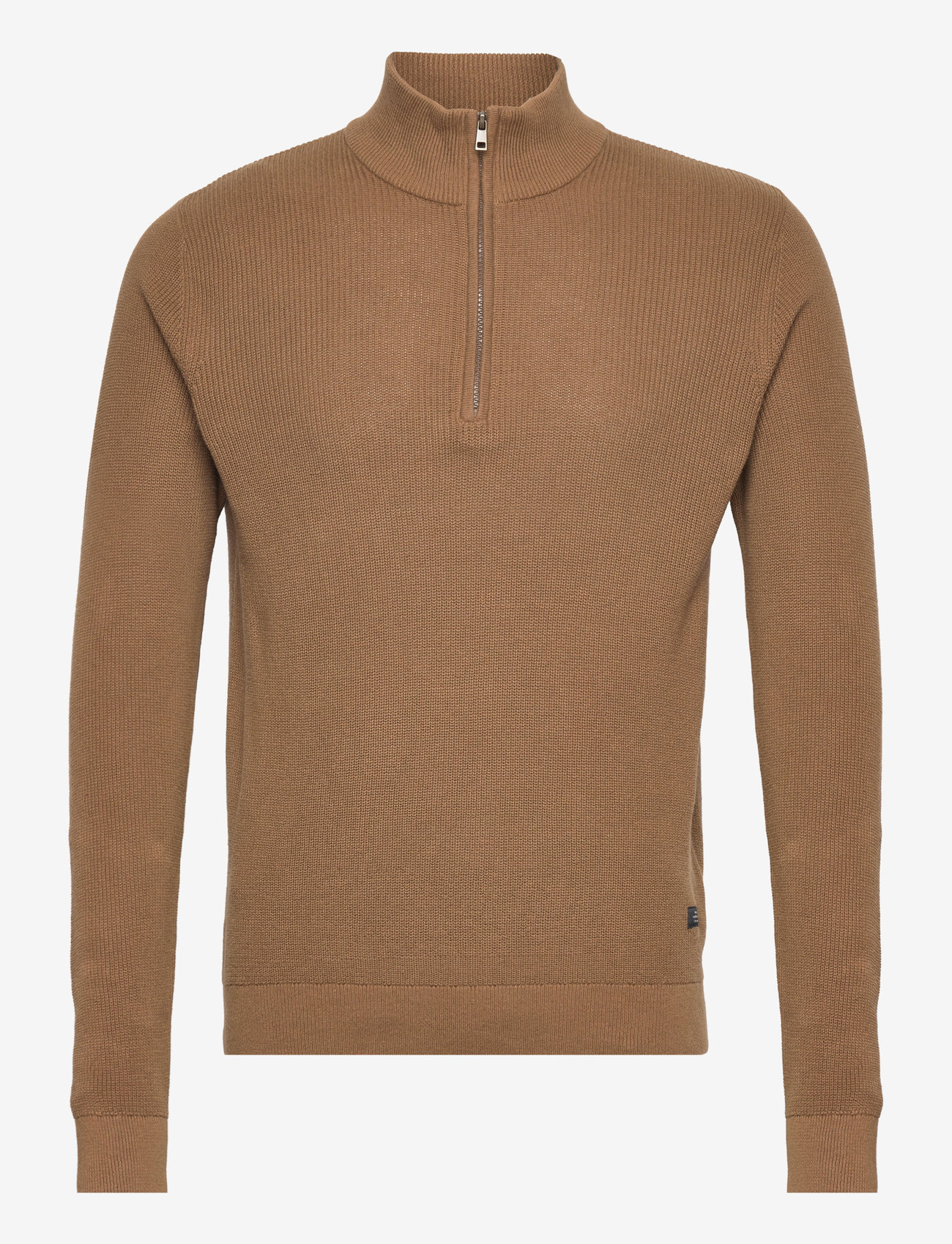Blend - BHCODFORD HALFZIP KNIT NOOS - coffee liqueÚr - 0