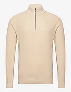 BHCodford half-zipp pullover - OYSTER GRAY