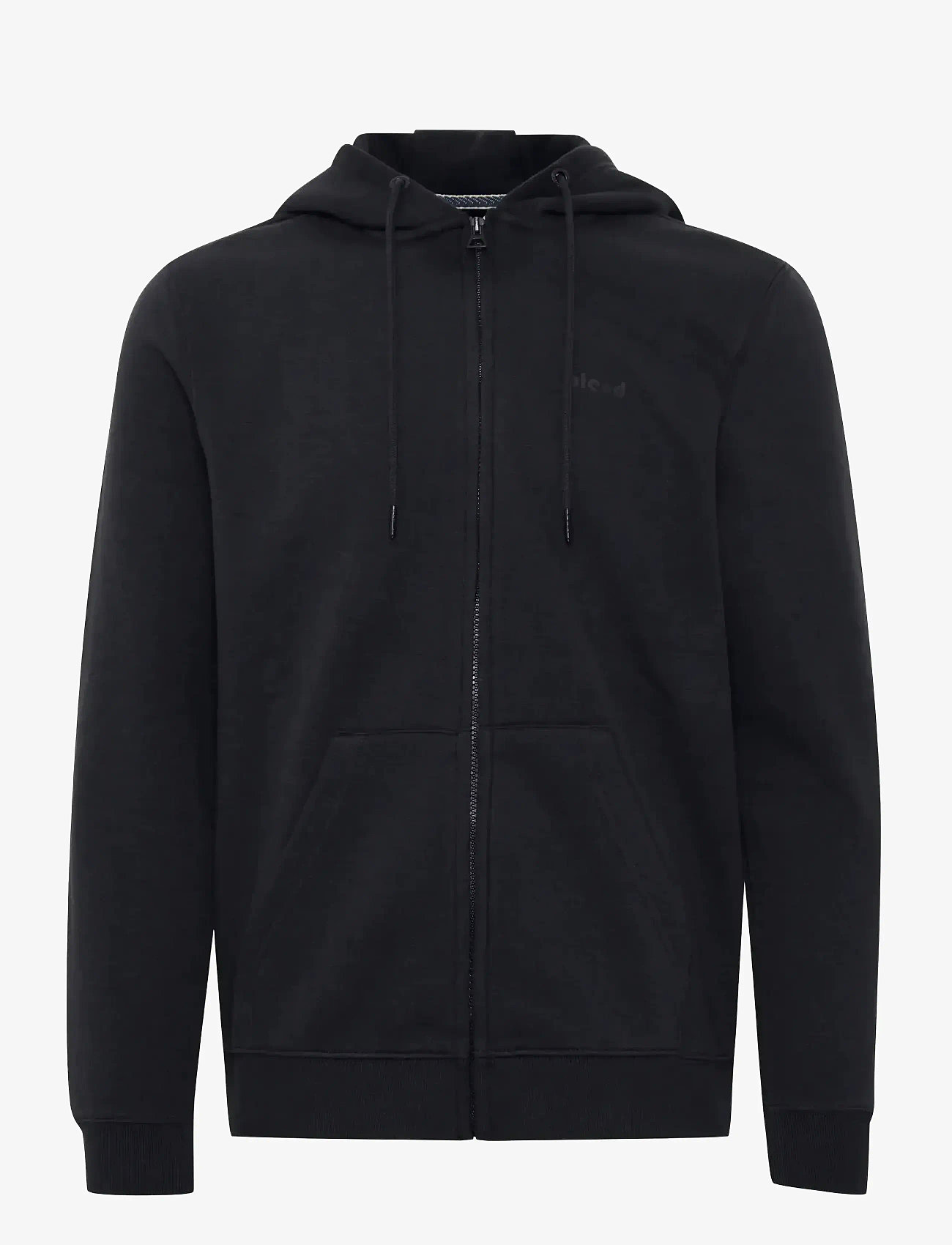 Blend - BHDOWNTON FULLZIP SWEAT - dressipluusid - black - 0