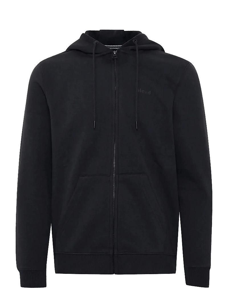 Blend - BHDOWNTON FULLZIP SWEAT - kapuzenpullover - black - 1