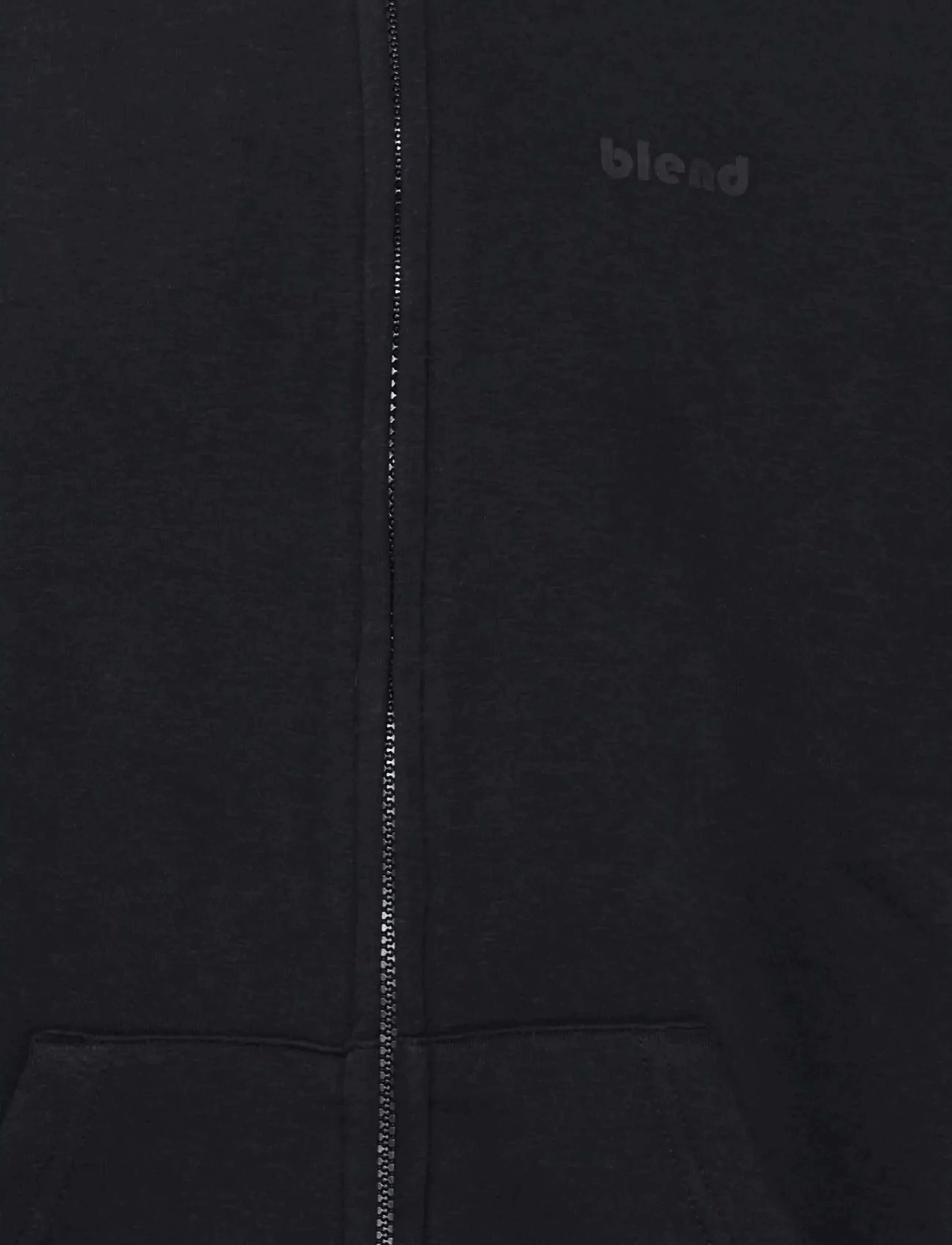 Blend - BHDOWNTON FULLZIP SWEAT - kapuzenpullover - black - 3