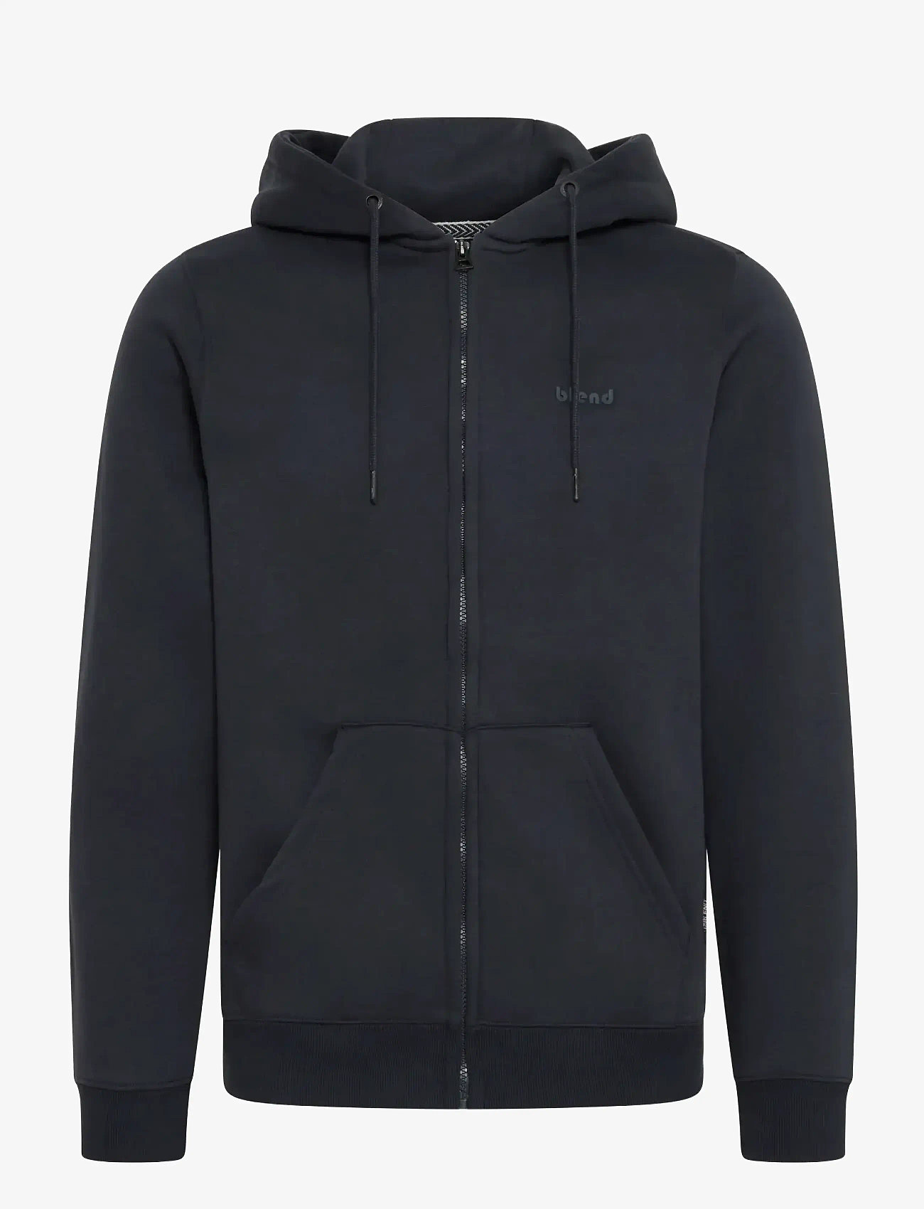 Blend - BHDOWNTON FULLZIP SWEAT - hoodies - dark navy - 1