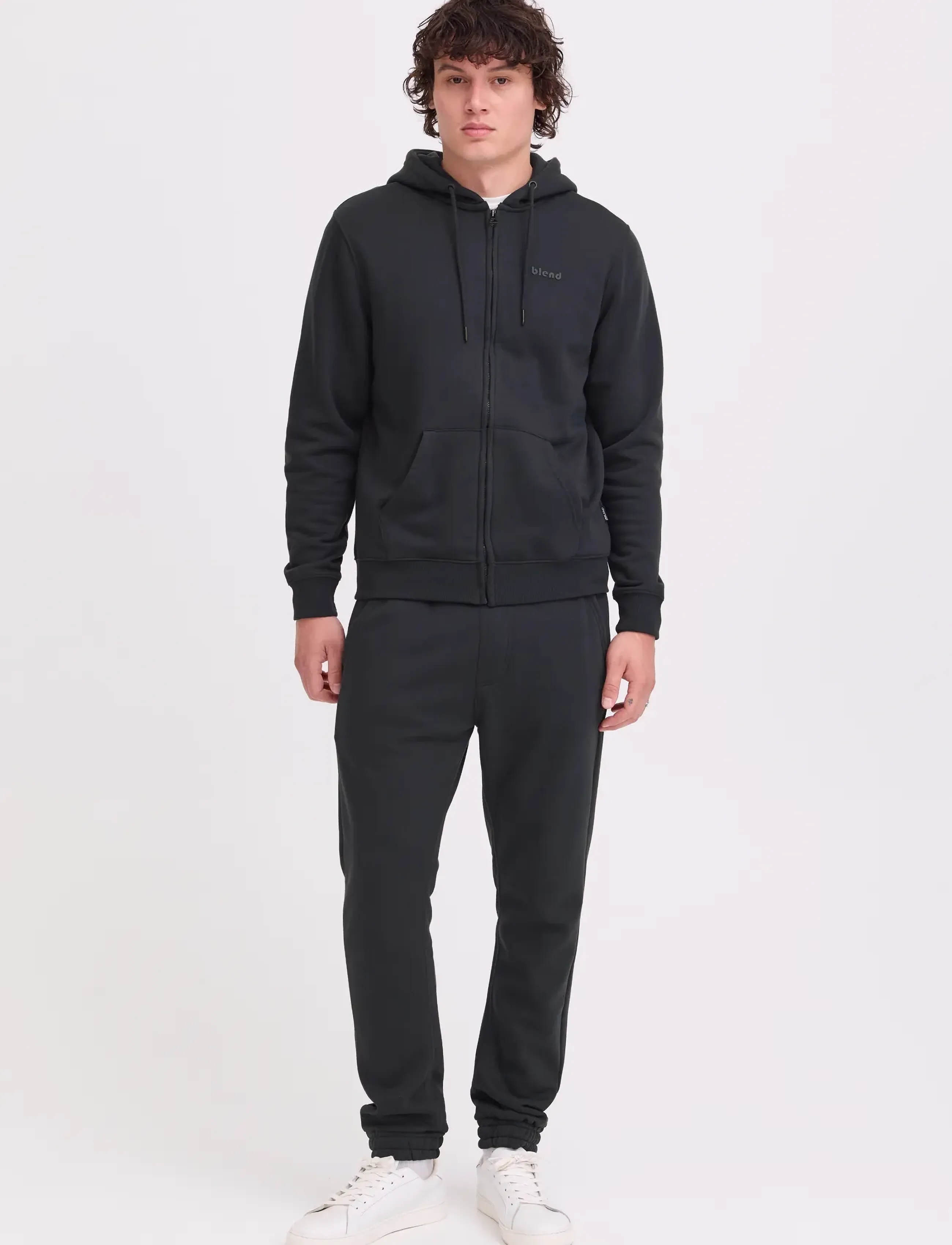 Blend BHDOWNTON FULLZIP SWEAT - Sweatshirts & Hoodies - DARK NAVY / navy