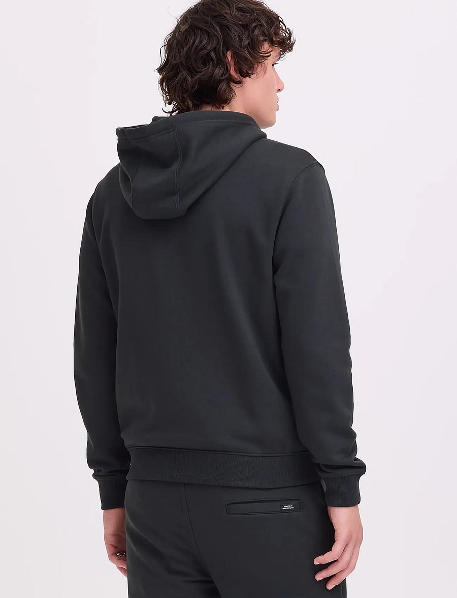 Blend - BHDOWNTON FULLZIP SWEAT - kapuzenpullover - dark navy - 3