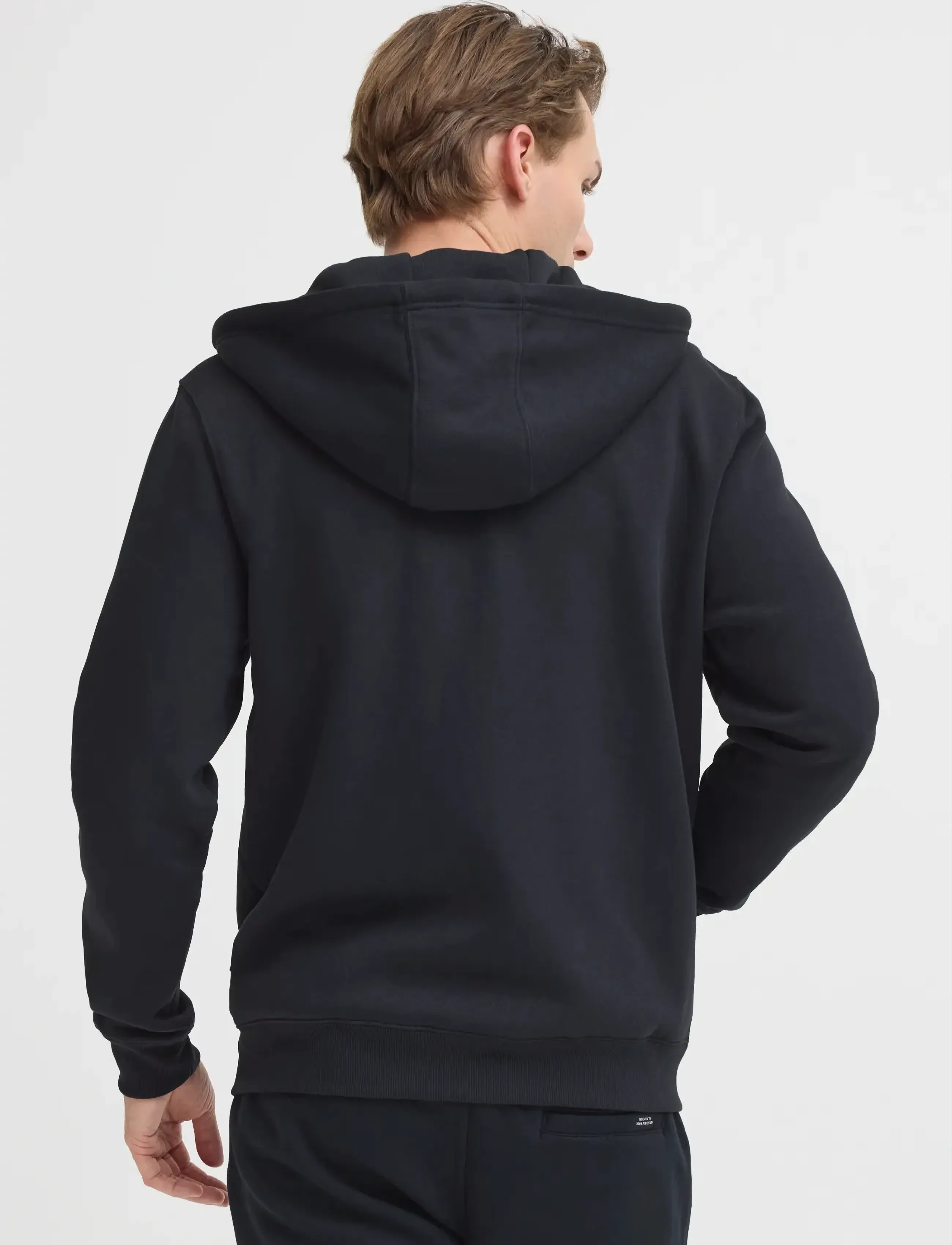 Blend - BHDOWNTON FULLZIP SWEAT - sweatshirts - dark navy - 3