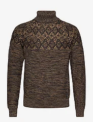 Blend - Pullover - megztiniai su aukšta apykakle - black - 0