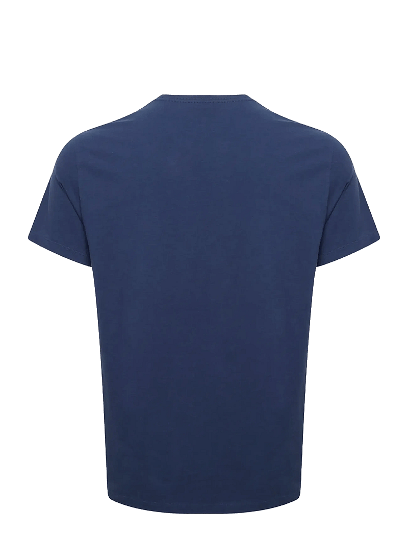 Blend - BHDINTON LOGO TEE CREW - kortærmede t-shirts - dress blues - 2