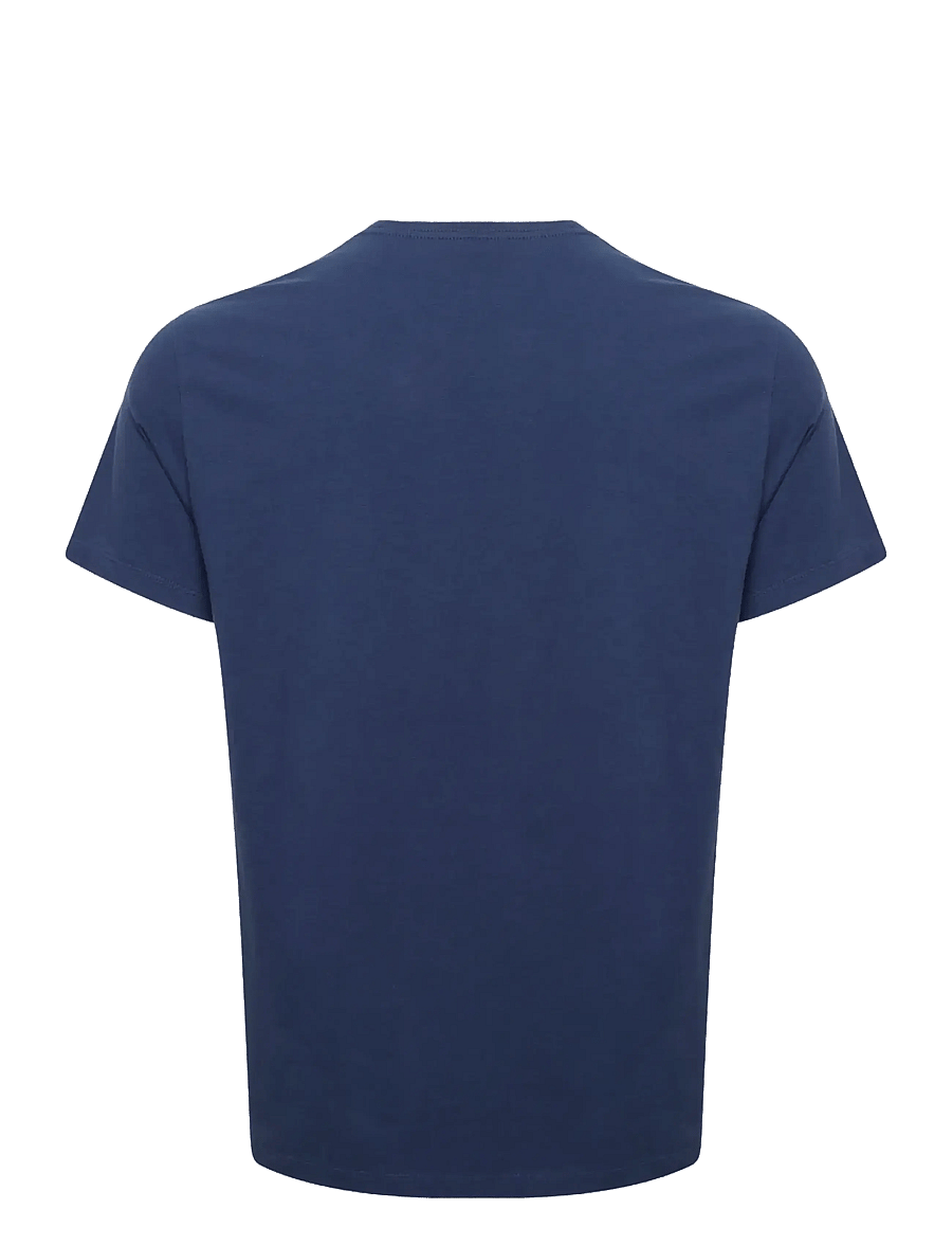 Blend - BHDINTON LOGO TEE CREW - lühikeste varrukatega t-särgid - dress blues - 2