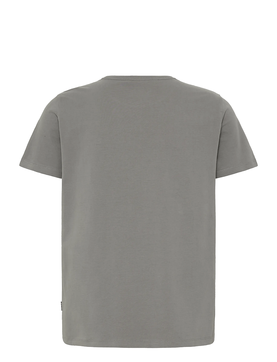 Blend - BHDINTON LOGO TEE CREW - lühikeste varrukatega t-särgid - gray matter - 1