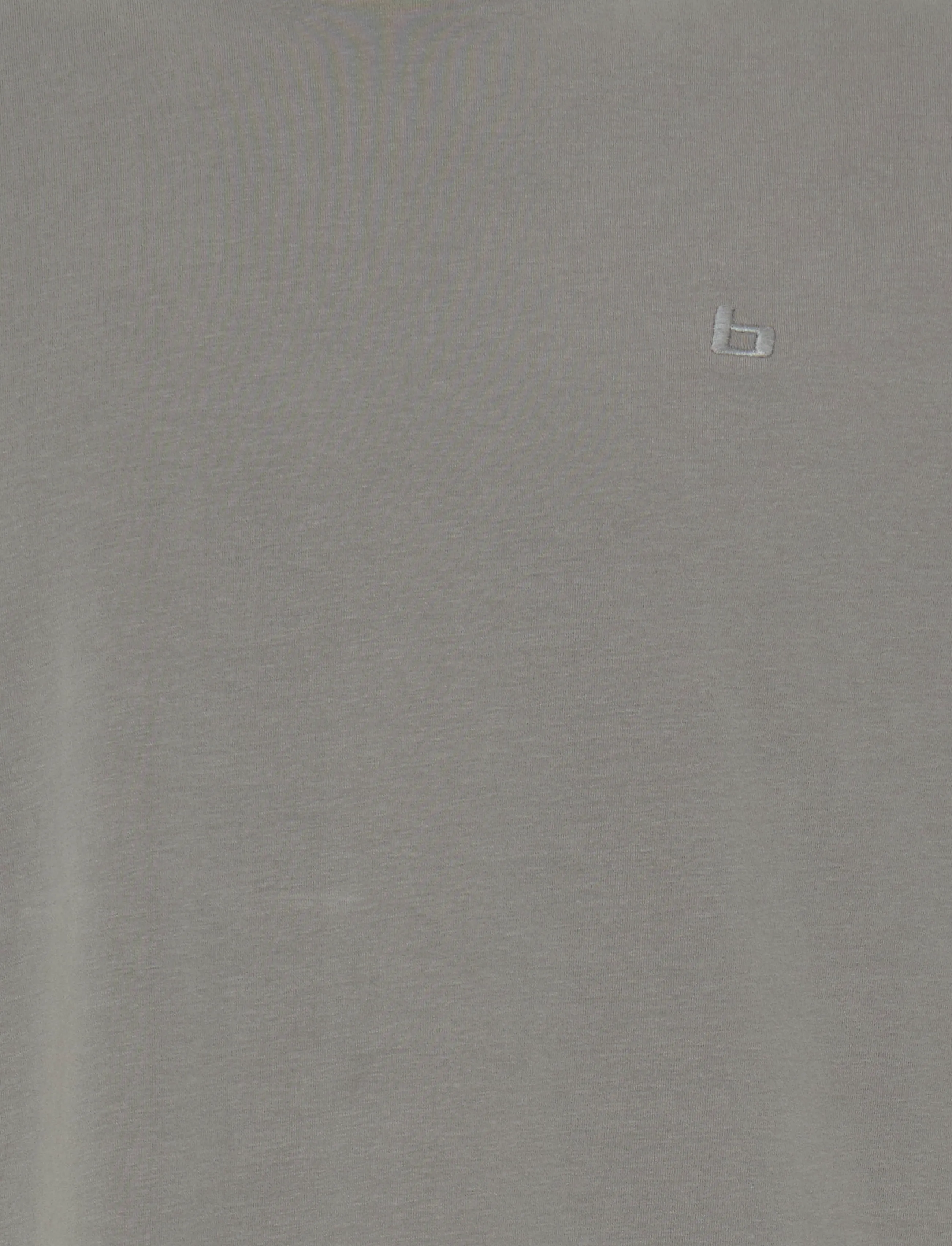 Blend - BHDINTON LOGO TEE CREW - short-sleeved t-shirts - gray matter - 2
